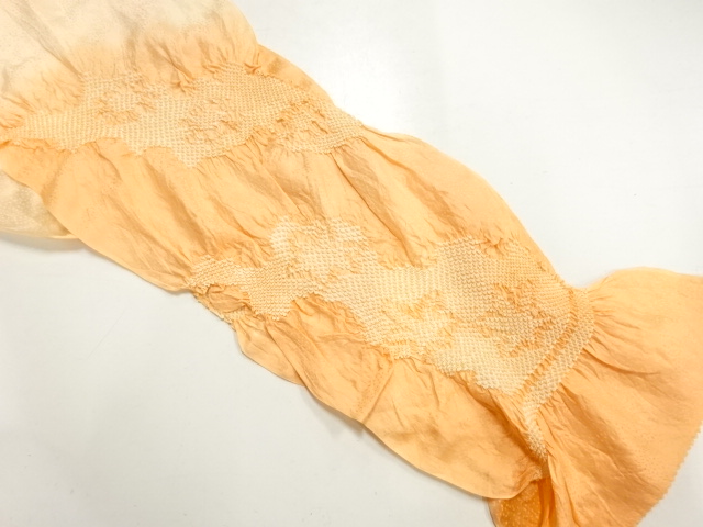 正絹　絞り　帯揚げ